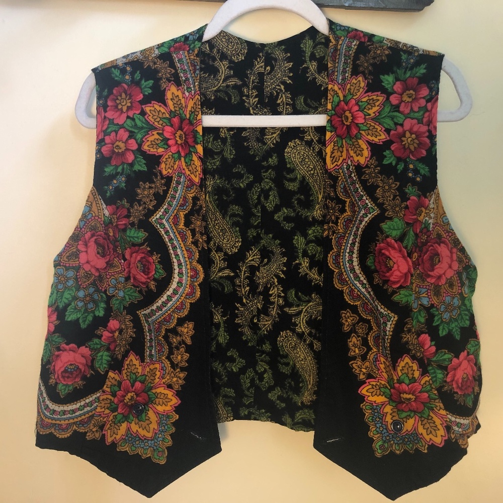 Reversible Vest Handmade